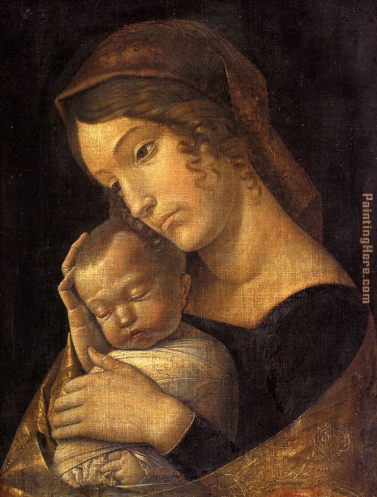 Andrea Mantegna Madonna with Sleeping Child